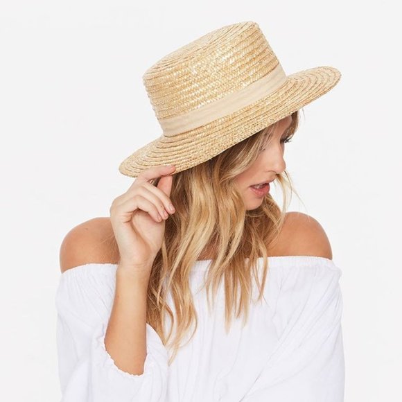 l*space Accessories - NWOT L*Space J'Adore Hat in Natural